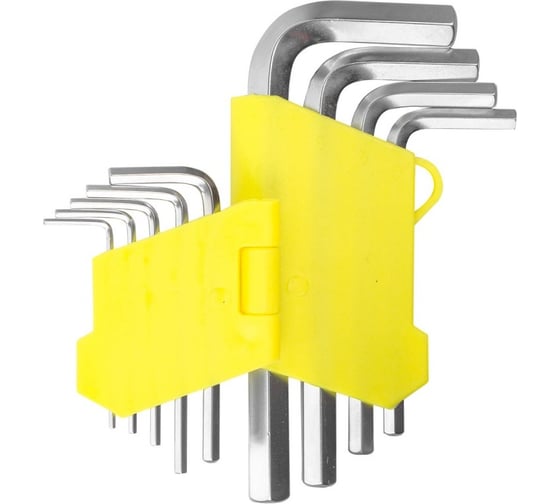 Набор ключей WMC TOOLS Г-образных 6-гранных, 13пр. WMC-5093(52196)