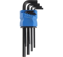 Набор удлиненных шестигранных ключей ТУНДРА black CrV, 1.5-10 мм, 9 шт. 2354399