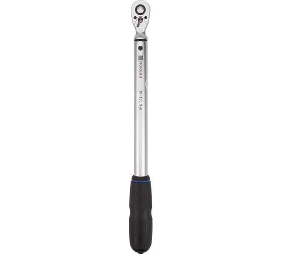 Динамометрический бесшкальный ключ NORGAU 1/2"; 15-150 Нм, тип NTW23-150PR с поверкой 051112150/П
