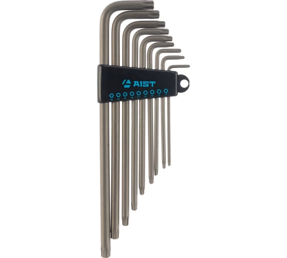 Набор Г-образных ключей TORX, 9 предметов AIST 1054309T 00-00017260