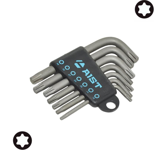 Набор Г-образных ключей TORX 7 предметов AIST 1054107T 00-00004611