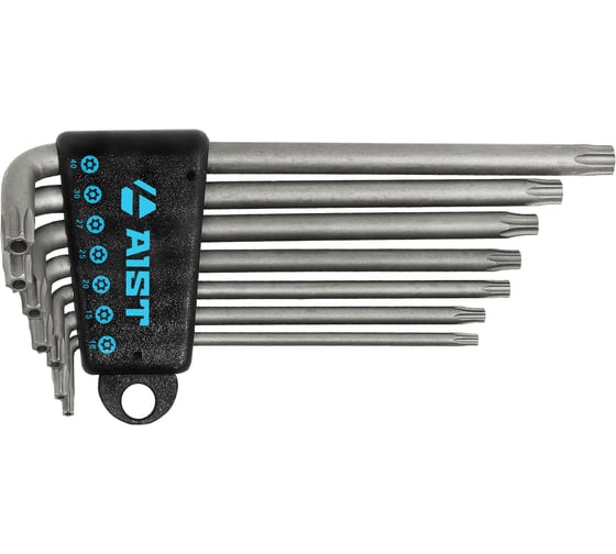Набор Г-образных ключей TORX 7 предметов AIST 1054207TT 00-00017244 1