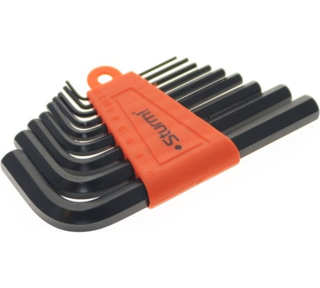 Набор шестигранных ключей, 9шт Sturm Cr-V 1045-04-9x9