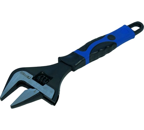 Разводной ключ СОЮЗ 200 мм обрезиненная рукоятка 1045-27-200С