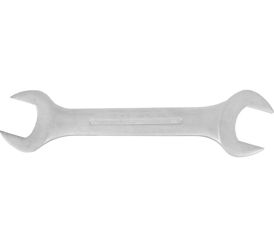 Гаечный рожковый двусторонний ключ 60x65 хромированный HORTZ HOR 120477