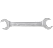 Гаечный рожковый двусторонний ключ 50x55 хромированный HORTZ HOR 115832