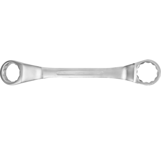Накидной двусторонний ключ 60x65 хромированный HORTZ HOR 131872