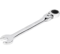 Комбинированный трещоточный шарнирный ключ 8х8 хром HORTZ HOR 118741