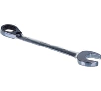 Комбинированный трещоточный реверсивный ключ 27х27 хром HORTZ HOR 132570