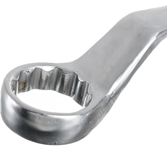 Накидной двусторонний ключ 32x36 хромированный HORTZ HOR 115746