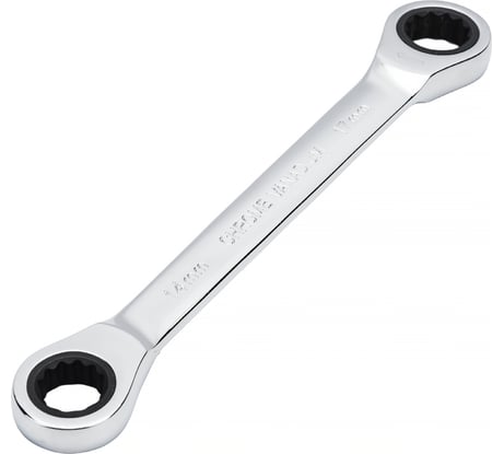 Ключ накидной трещоточный Эврика 14х17мм на держателе ER-71417H