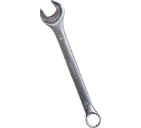 Комбинированный ключ 15мм Chrome vanadium на держателе сатинированный ЭВРИКА ER-31015