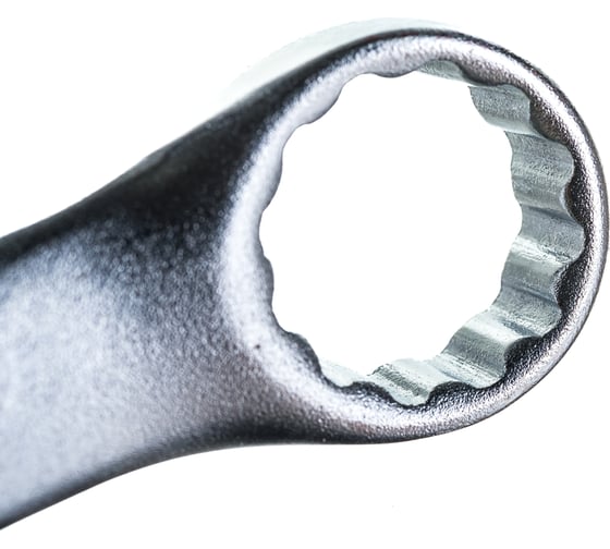 Комбинированный ключ 16мм Chrome vanadium на держателе сатинированный ЭВРИКА ER-31016