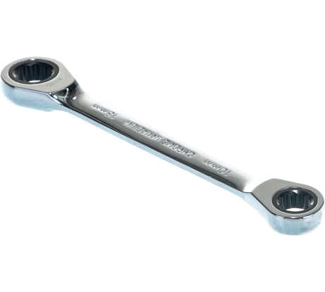 Ключ накидной трещоточный Эврика 10х13мм на держателе ER-71013H