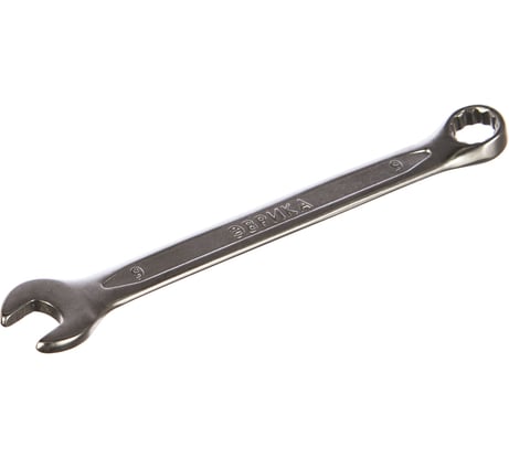 Ключ комбинированный Эврика 9мм Chrome vanadium на держателе ER-53091 931405