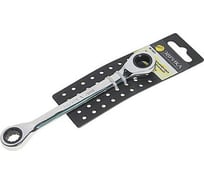 Накидной трещоточный ключ 8х9мм на держателе ЭВРИКА ER-70809H