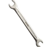 Рожковый ключ 10x11мм Chrome vanadium на держателе ЭВРИКА ER-51011