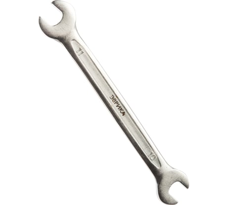 Ключ рожковый Эврика 10x11мм Chrome vanadium на держателе ER-51011