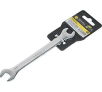 Рожковый ключ 16x17мм Chrome vanadium на держателе ЭВРИКА ER-51617