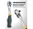 Трещотка Rockforce реверсивная усиленная изогнутая с резиновой ручкой 1/4 RF-802222(17875) 4