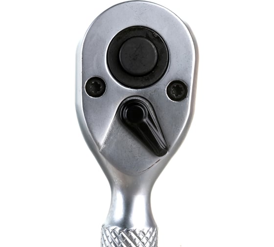 Реверсивная короткая трещотка с накаткой 1/4 L-90мм 72 зуба Rockforce RF-802226(18923)