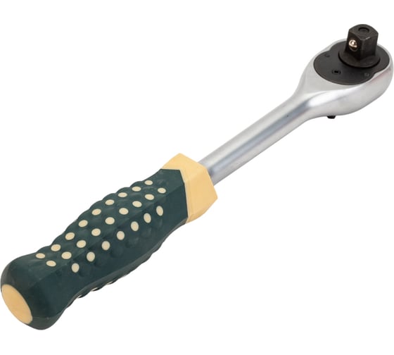 Трещотка Rockforce реверсивная с резиновой ручкой 1/2 RF-80242(17874) 1