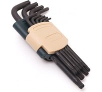 Набор ключей Rockforce TORX Г-образных длинных с шаром, 9 предметов RF-5098LB(26061)