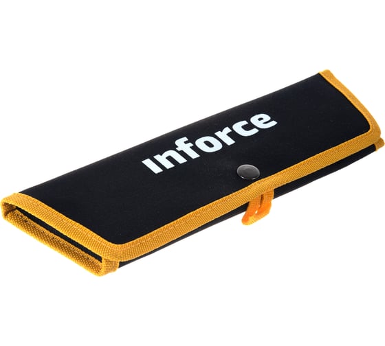 Набор накидных трещоточных ключей Inforce, размеры 8-19, трещотка 72 зуба, 06-05-91