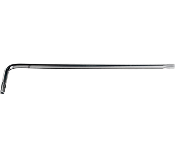Ключ Rockforce TORX Г-образный длинный T10H с отверстием RF-76710L(5605)