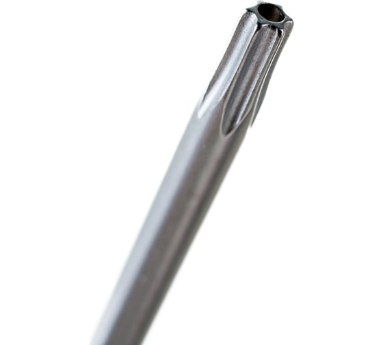 Ключ Rockforce TORX Г-образный длинный T10H с отверстием RF-76710L(5605)
