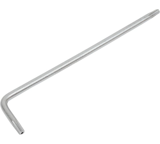 Ключ Rockforce TORX Г-образный экстра длинный T10H с отверстием RF-76710XL(6142)