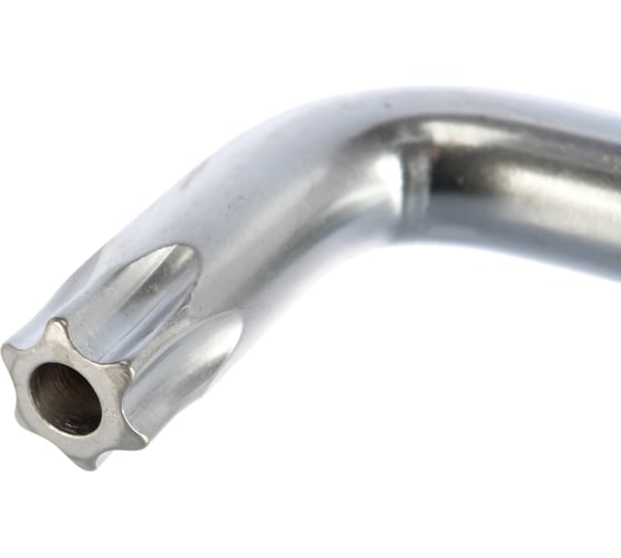 Ключ Rockforce TORX Г-образный длинный T-60H с отверстием RF-76760L(25536)