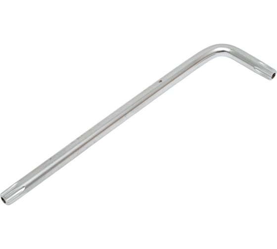 Ключ Rockforce TORX Г-образный длинный T30H с отверстием RF-76730L(5621) 1
