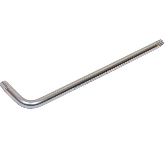 Ключ Rockforce TORX Г-образный длинный T25H с отверстием RF-76725L(6112)