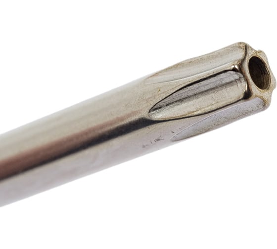 Ключ Rockforce TORX Г-образный длинный T25H с отверстием RF-76725L(6112)
