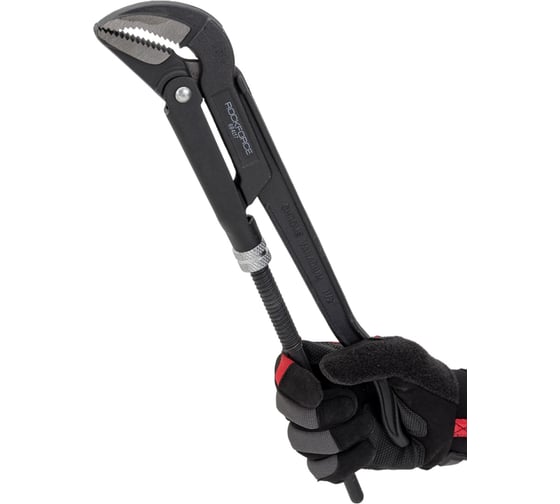 Газовый ключ Rockforce 1.5", 45 градусов RF-684L17(16566)