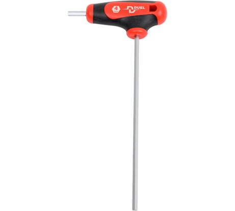 Ключ DUEL Т-образный с рукояткой Hex 4мм, DLK10-040-150
