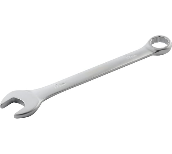 Комбинированный ключ Smartbuy 17 мм, хромированный, 40x, tools SBT-OWS-17p1