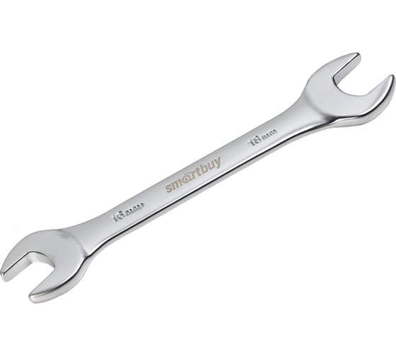 Рожковый ключ Smartbuy 16 мм, 18 мм, хромированный, 40x, tools SBT-UWS-16-18p1
