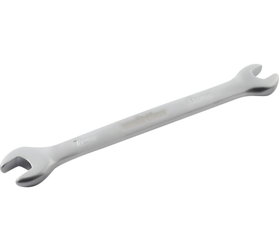 Рожковый ключ Smartbuy 6 мм, 7 мм, хромированный, 40x, tools SBT-UWS-6-7p1