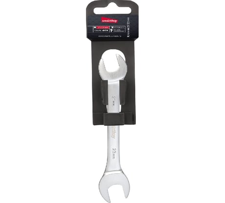 Рожковый ключ Smartbuy 21 мм, 23 мм, хромированный, 40x, tools SBT-UWS-21-23p1