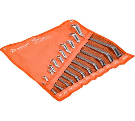 Набор накидных ключей 6-32мм 11 предметов в мягкой сумке Airline PRO AT-11-13