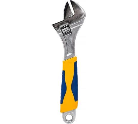 Разводной ключ с двухкомпонентной рукояткой KRAFT 250мм KT 700777