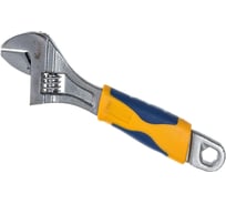 Разводной ключ с двухкомпонентной рукояткой KRAFT 150мм KT 700588