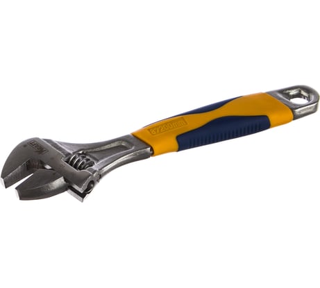 Разводной ключ с двухкомпонентной рукояткой KRAFT 200мм KT 700589