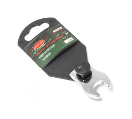 Рожковый съемный ключ Rockforce 14мм, на пластиковом держателе RF-751314A(27308)