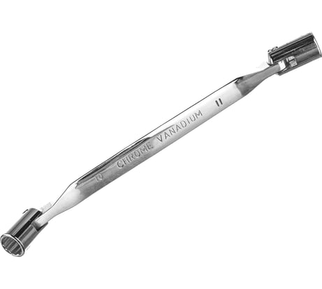 Торцевой шарнирный хромированный ключ HORTZ 10х11 HOR 120795