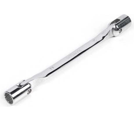 Торцевой шарнирный хромированный ключ HORTZ 13х15 HOR 352136