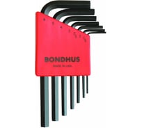 Набор из 7 черных ключей BONDHUS S 1.5-6mm 12292