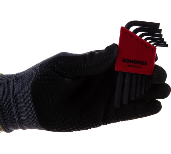 Набор из 7 черных ключей BONDHUS S 1.5-6mm 12292